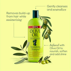 Ors olive oil neutralizing shampoo 1liter