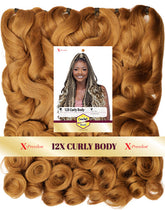X-Pression 12x French Loose Curly Body Braiding Hair - All Colours