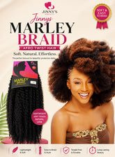 Jinny's Beauty Marley Braid Afro Twist Soft & Easy Crochet Braids - Beauty Flex UK