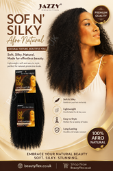 Jazzy Soft N Silky Afro Kinky Braid (All Colours) - Beauty Flex UK
