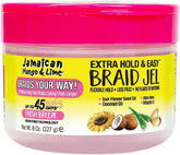 Jamaican Mango & Lime MEGA Hold & Easy Braid Jel 8oz