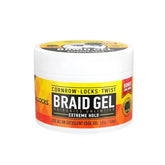 All Day Locks Braid Gel Extreme Hold for Cornrows. Locks. Twist