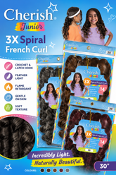 Cherish 3X French Curl Braid 14 "/ ALL COLOURS