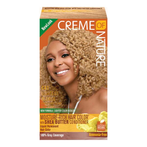 Creme of Nature Hair Color C43 Lightest Blonde