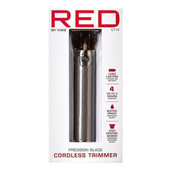 Red by Kiss: Precision Blade Cordless Trimmer - Cool Grey