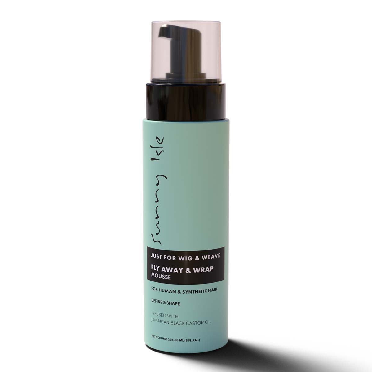 Sunny Isle Just for Wig, Weave, Braid, & Extensions - Fly away & Wrap Mousse 236ml