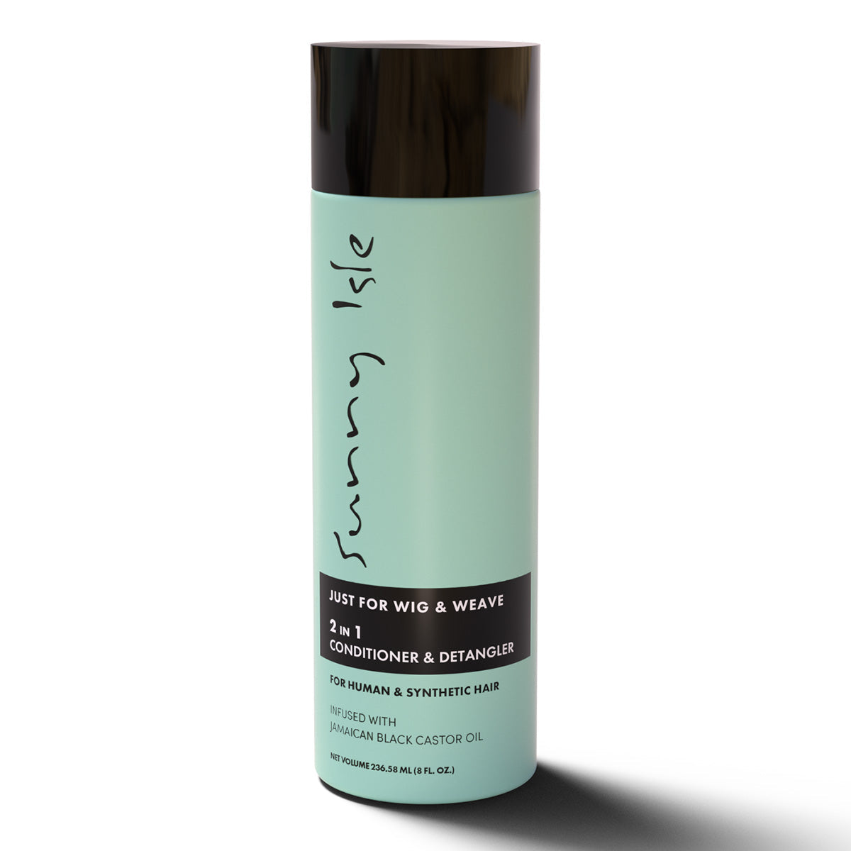 Sunny Isle Just for Wig, Weave, Braid, & Extensions - 2 in 1 Conditioner & Detangler 236ml
