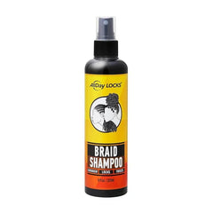 AllDay Locks Braid Shampoo 8oz | Rinse-Free Cleanser for Braids & Locs