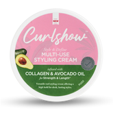 Olive oil curlshow multi-use styling cream infused with collagen & avocado oil 12oz