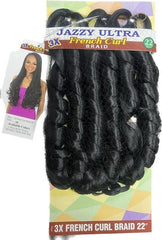 Jazzy 3X French Curl Braid 22"