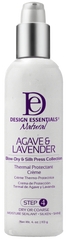 Design Essentials Natural Hair Agave & Lavender Blow-Dry & Silk Press Collection Thermal Protectant Creme Step4 4oz