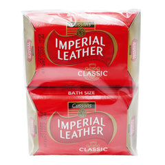 4x Imperial Leather Classic Bar Soap 115g 4 pack