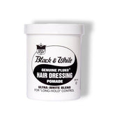 Black and White Pluko Hair Dressing Pomade 200ml