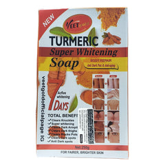 Veet Gold Turmeric Super Whitening Soap 250g