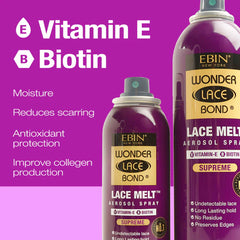 Ebin Lace Melt Spray VItamin-E 80ml