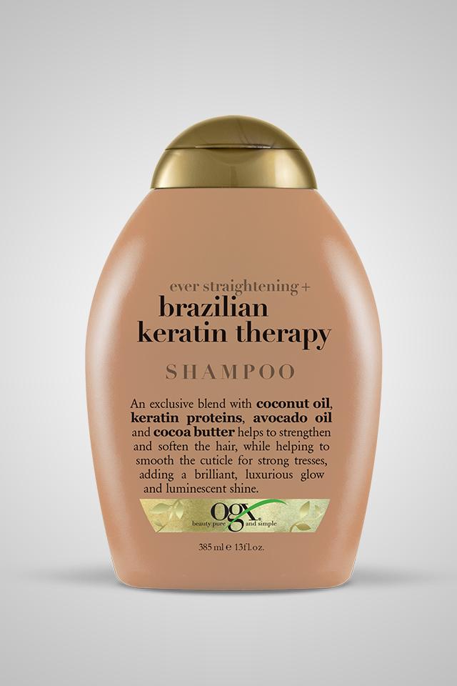 Ogx Organix Ever Straightening Brazilian Keratin Shampoo 13oz | BeautyFlex UK