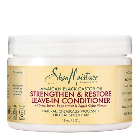 Shea Moisture JBCO Jamaican Castor Leave-In Conditioner 11 oz | BeautyFlex UK