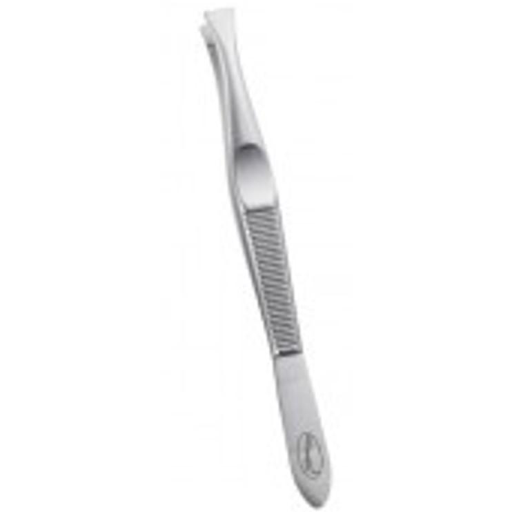 Fine Lines Tweezers Chrome Plated Straight 8cm 201-08 | BeautyFlex UK