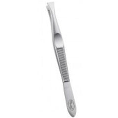 Fine Lines Tweezers Chrome Plated Straight 8cm 201-08 | BeautyFlex UK