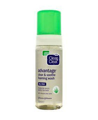 Clean & Clear Advantage Clear & Soothe Foaming Wash 150ml | BeautyFlex UK