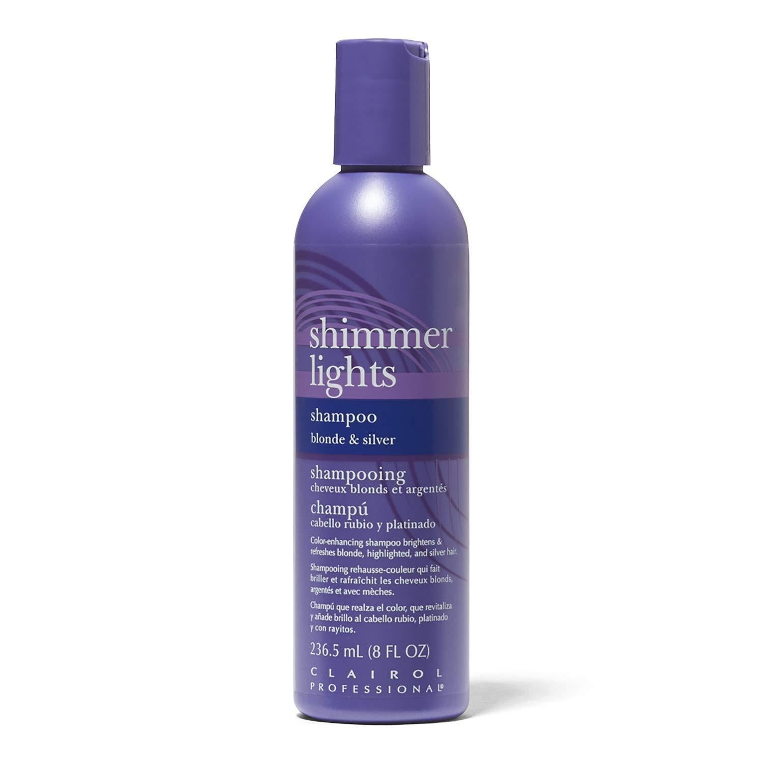 Clairol Shimmer Lights Shampoo Blonde and Silver 8oz | BeautyFlex UK