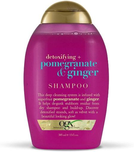 Ogx Organix Detoxifying + Pomegranate and Ginger Shampoo 13oz/385ml | BeautyFlex UK