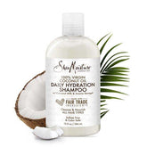 Shea Moisture 100 Virgin coconut oil daily hydration shampoo 384ml | BeautyFlex UK