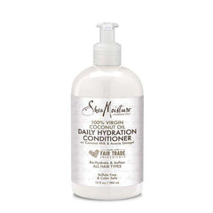 Shea Moisture 100 Virgin coconut oil daily hydration conditioner 384ml | BeautyFlex UK