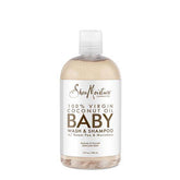 SHEA MOISTURE 100 VIRGIN COCONUT OIL BABY WASH and SHAMPOO 384ml | BeautyFlex UK