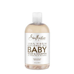 SHEA MOISTURE 100 VIRGIN COCONUT OIL BABY WASH and SHAMPOO 384ml | BeautyFlex UK