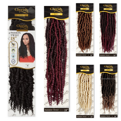 Cherish Passion Twist Crochet Hair Braid 14inch 18inch Braiding Hair