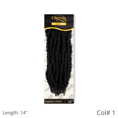 Cherish Passion Twist Crochet Hair Braid 14 inch-18 inch 1 | BeautyFlex UK