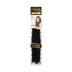 Cherish Water Wave Bulk 22 inch Crochet Braiding Hair - 1B Natural Black | BeautyFlex UK