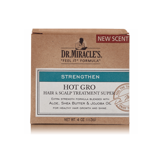 Dr Miracle's Hot Gro Hair & Scalp Treatment Super 113g