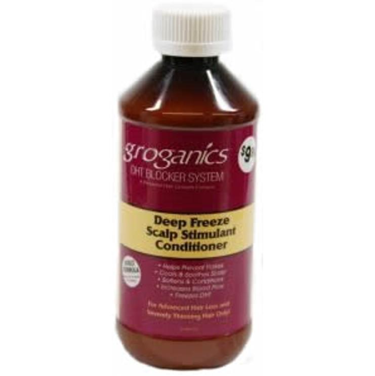 Groganics Deep Freeze Scalp Stimulant Conditioner 240ml | BeautyFlex UK