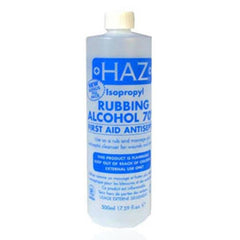 Haz Isopropyl 70% Rubbing Alcohol First Aid Antiseptic 500ml | BeautyFlex UK
