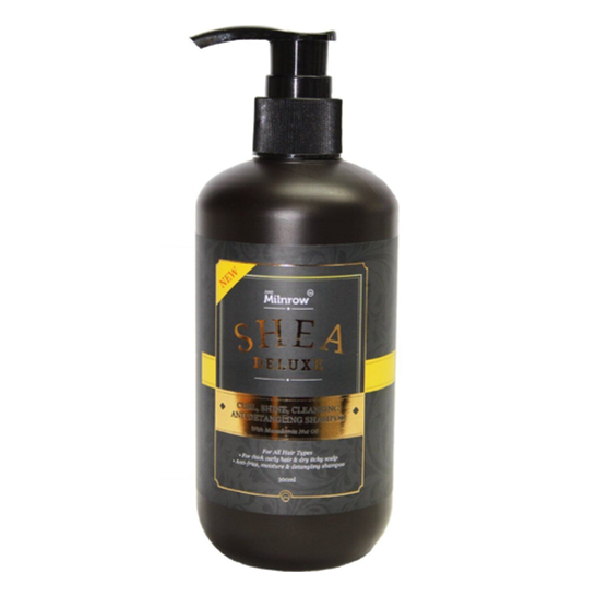 June Milnrow Shea Deluxe Cleansing Detangling Shampoo 300ml | BeautyFlex UK