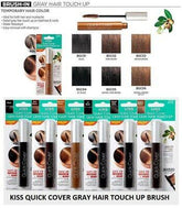 Red by Kiss Quick Cover Gray Hair Touch Up Brush-In Mascara - All Colours | BeautyFlex UK