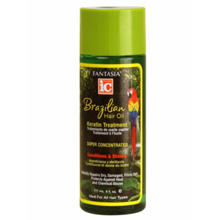 Fantasia IC Brazilian Hair Oil Keratin Treatment 171ml | BeautyFlex UK