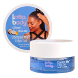 Lotta Body Coconut and Shea Oil Control Me Edge Gel 64g | BeautyFlex UK