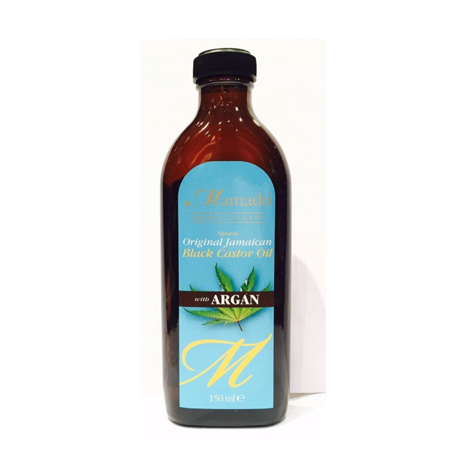 Mamado Original Jamaican Black Castor Oil with Argan 150ml | BeautyFlex UK