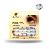 Natural Individual Eyelashes Cluster Lashes By Beautizone - MEDIUM 10MM | BeautyFlex UK