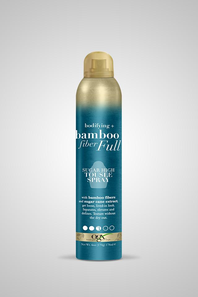 Ogx Organix Bodifying + Bamboo Fiber Full Sugar High Tousle Spray 6oz | BeautyFlex UK