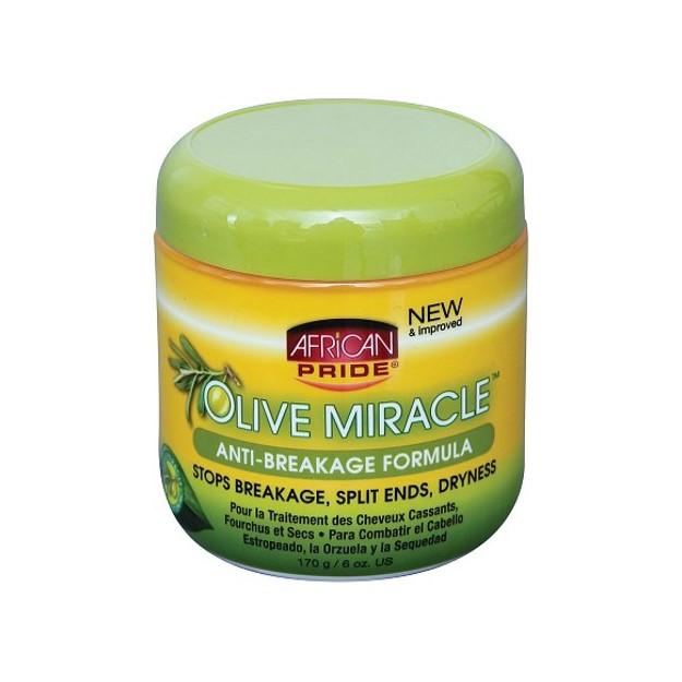 African Pride Olive Miracle Anti-Breakage Formula 170g | BeautyFlex UK