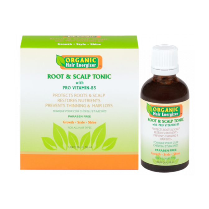 Organic Hair Energizer Root And Scalp Tonic 50ml | BeautyFlex UK