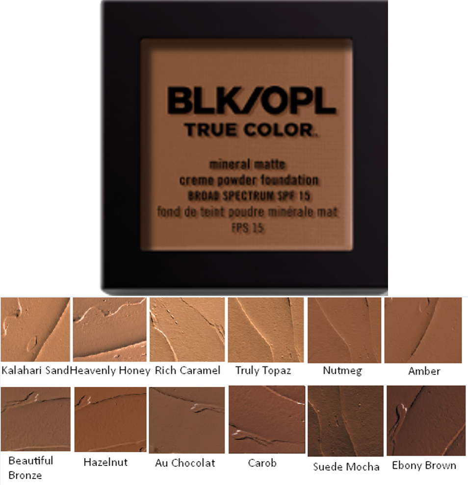 Black Opal Mineral Matte Cream Powder Foundation | BeautyFlex UK