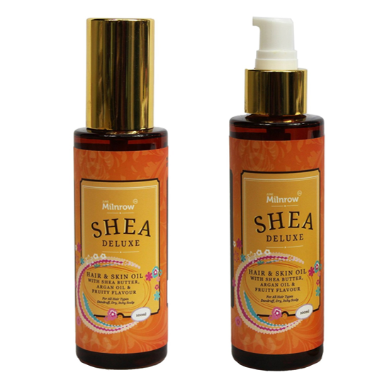 June Milnrow Shea Deluxe Hair And Skin Oil 100ml | BeautyFlex UK