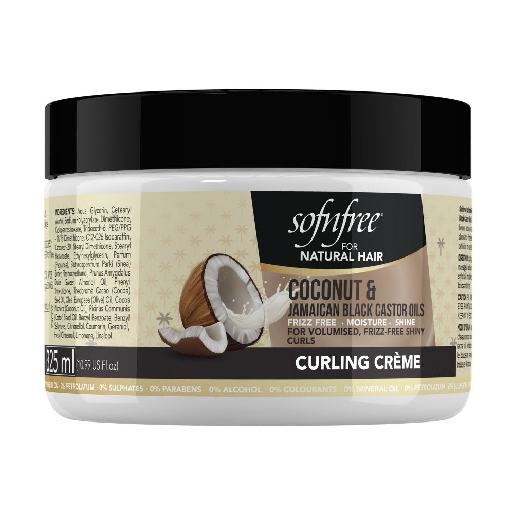 Sof N Free Coconut & JBCO Curling Creme 325ml | BeautyFlex UK