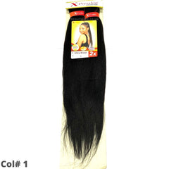 Xpression Ultra Braid Pre-Stretched Braiding Hair Colour 1 Jet Black
