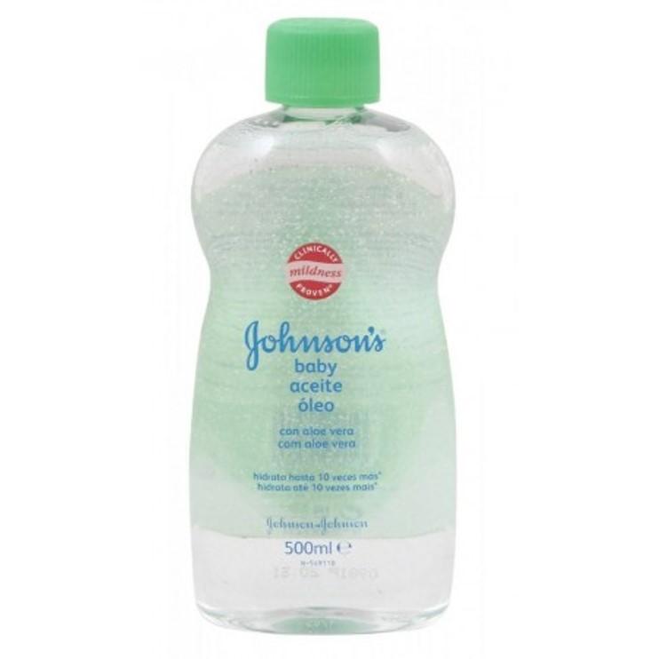 Johnsons Baby Aloe Vera Oil 500ml | BeautyFlex UK